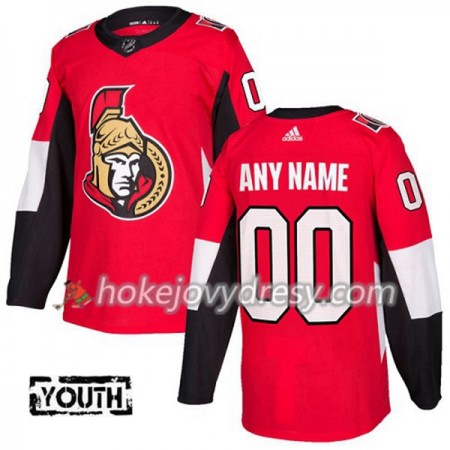Dětské Hokejový Dres Ottawa Senators Personalizované Červená 2017-2018 Adidas Authentic